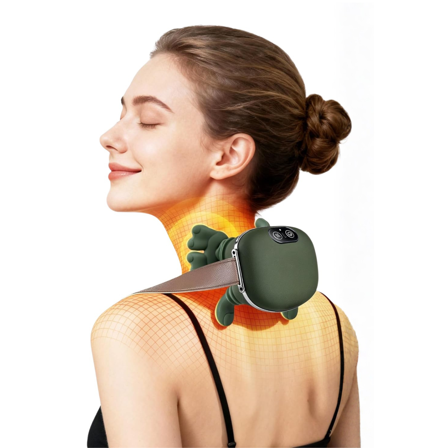 Massageador de Pescoço e Costas com Calor